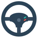 Free Car Steyring Wheel Icon