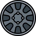 Free Car Wheel Alloy Wheels Car Tyre Icon