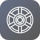 Free Car Tire Wheel Icon