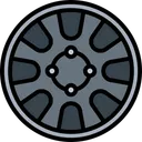 Free Car Wheel Alloy Wheels Car Tyre アイコン