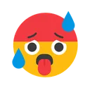 Free Cara Quente Emocao Emoticon Ícone