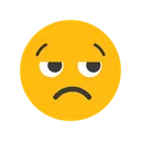 Free Rosto Sem Graca Emocao Emoticon Ícone