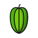 Free Fruta Naturaleza Carambola Icon