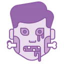 Free Personaggio Halloween Frankenstein Icon