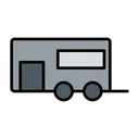 Free Van Caravan Vehicle Icon