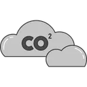 Free Carbon Dioxide  Icon