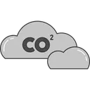 Free Carbon Dioxide Icon