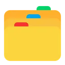 Free Index Dividers Flat Icon