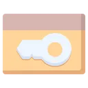 Free Key Card Security Icon