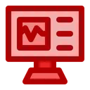 Free Cardiogram Hospital Medical Icon