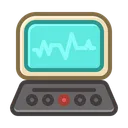 Free Cardiogram Machine  Icon