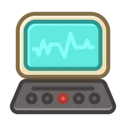 Free Cardiogram Machine  Icon