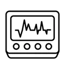 Free Monitor Medical Pharmacy Icon