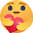 Free Facebook Reaction Emoji Support Icon