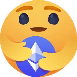 Free Care emoji for ethereum Logo Icon