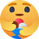 Free Care emoji with icecream  Icon