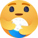 Free Care emoji with rice bowl  Icon