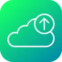 Free Nube Datos Carga Icono