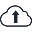 Free Nube Flecha De Nube Computacion En Nube Icono