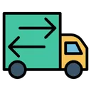 Free Cargo Truck Delivery Icon