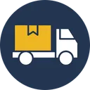 Free Cargo Delivery Truck Shipping Icon