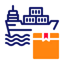 Free Cargo ship  Icon