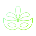 Free Carnival Mask Party Mask Mask Icône