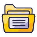 Free Documento Datos Negocios Icon