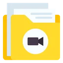 Free Carpeta de videos  Icono