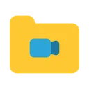 Free Carpeta de videos  Icono