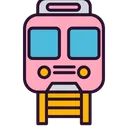 Free Carriage Passenger Railroad Icon