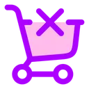 Free Carrinho De Compras Remover Icon