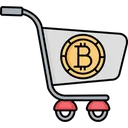 Free Carro bitcoin  Icono