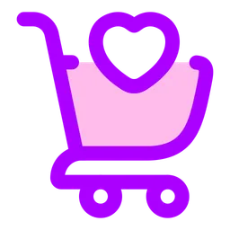 Free Carrito de compras favorito  Icono