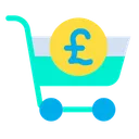 Free Carro Ecommerce Dinero Icono