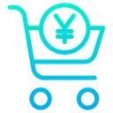 Free Carro Ecommerce Dinero Icono