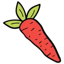 Free Carrot Vegetable Food Icon