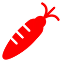 Free Carrot Vegetable Eat Icon