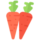 Free Carrot Food Vegetable Icon
