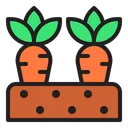 Free Carrots Spring Season Icon