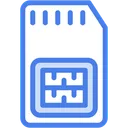 Free Cartao Sim Sim Chip Icon