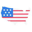 Free Carte Americaine Drapeau Des Etats Unis Architecture Icon