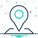 Free Emplacement sur la carte  Icône