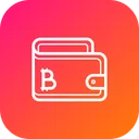 Free Carteira Bitcoin Dinheiro Icon