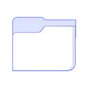 Free Cartella Interfaccia Archiviazione Icon