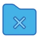 Free Cancella cartella  Icon