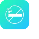 Free No Fumo Tabacco Icon