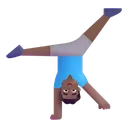 Free Cartwheeling  Icon