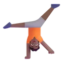 Free Cartwheeling  Icon