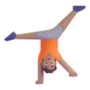 Free Cartwheeling Color Medium Icon